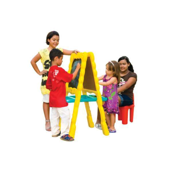 Lousa Vamos Rosa Aprender Mundo Azul