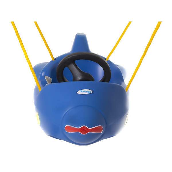 Balanço Infantil Avião Azul Xalingo