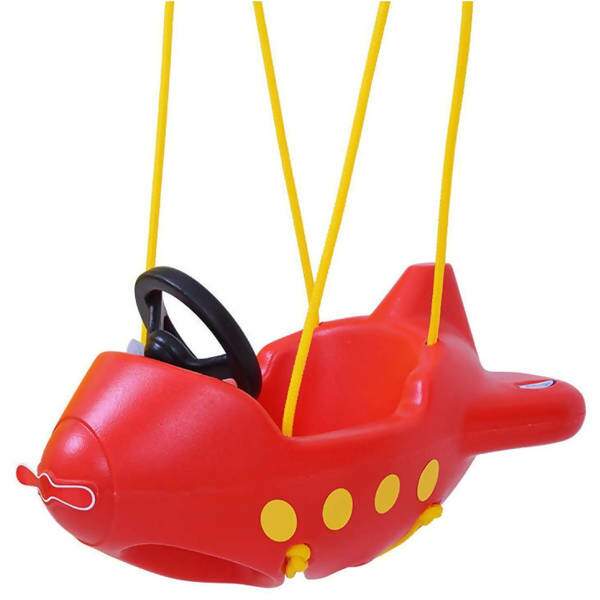 Balanço Infantil Avião Vermelho Xalingo