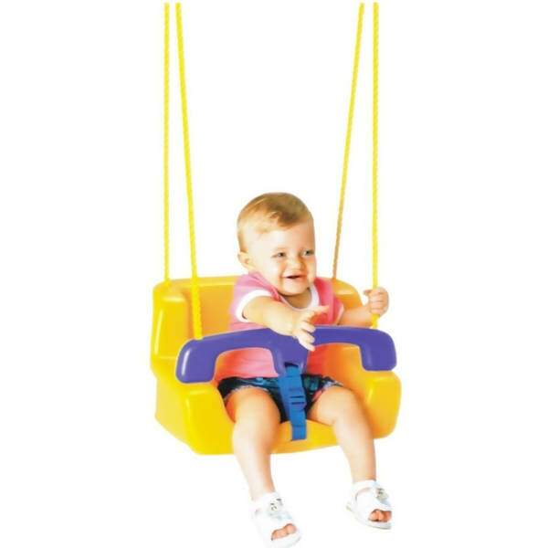 Balanço infantil Amarelo Xalingo