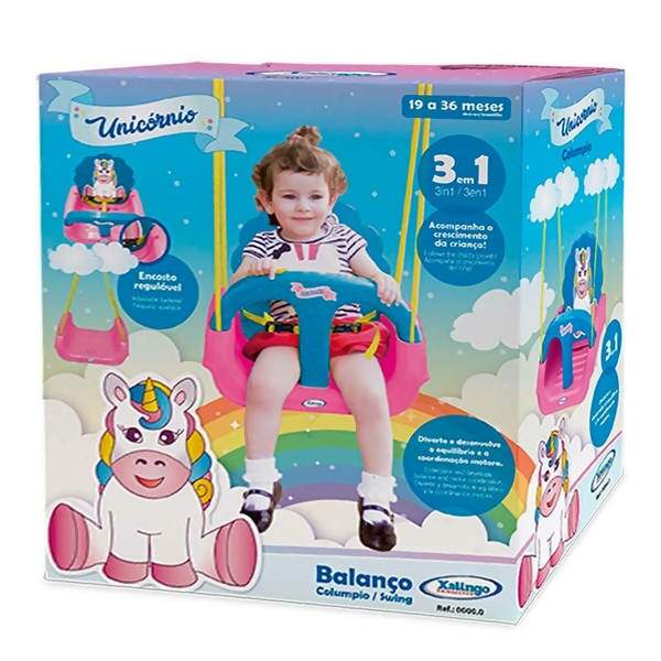 Balanço Infantil Unicórnio Xalingo