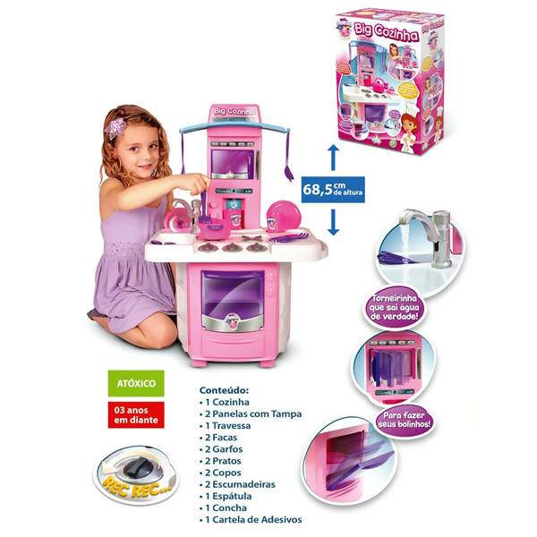 Cozinha Infantil Nova Big Cozinha - Big Star
