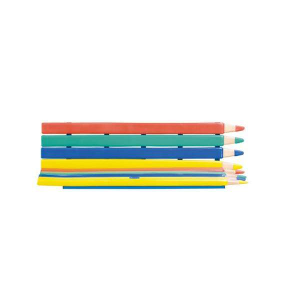 Banco Lápis Mundo Azul