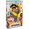 Boneca Ayana Mãe e Filha Negra Africana 40cm Vinil + Brinde 