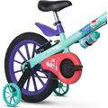  Bicicleta Princesa Ariel Disney Cestinha e Garrafinha Aro 16 - Nathor